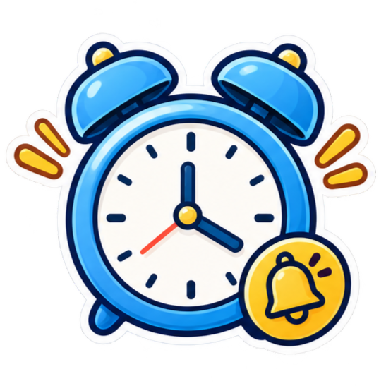 Medication reminder clock